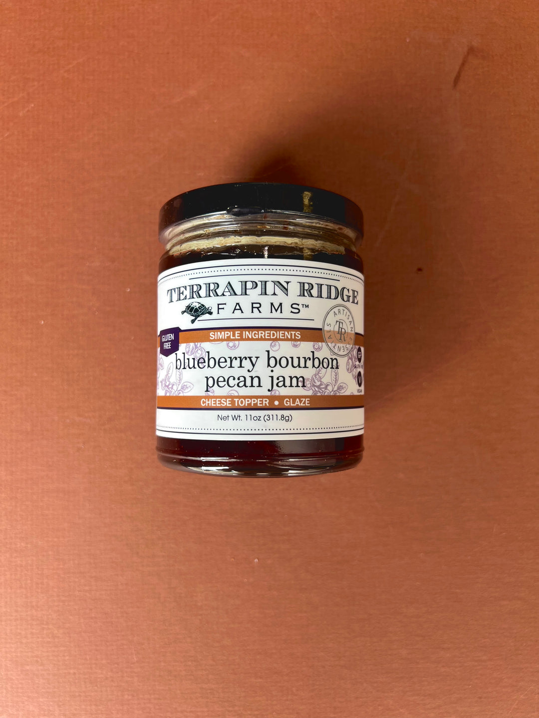 Blueberry Bourbon Pecan Jam