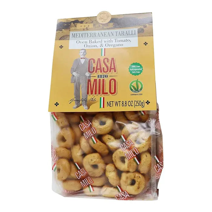 Traditional Italian Taralli Crackers
