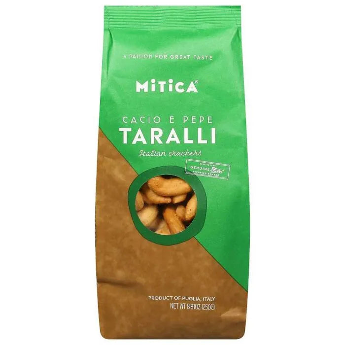 Traditional Italian Taralli Crackers