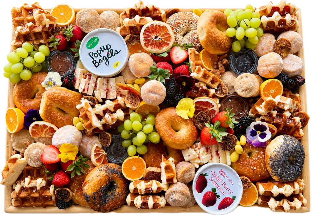 Large brunch board, that feeds up to 20 people. Perfect for a corporate breakfast, or bridal brunch 