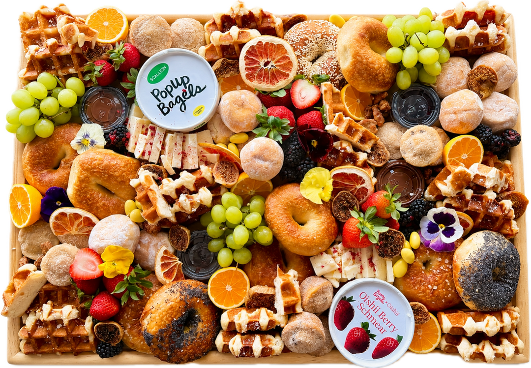 Large brunch board, that feeds up to 20 people. Perfect for a corporate breakfast, or bridal brunch 