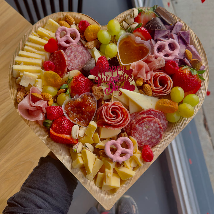 Valentine’s Day charcuterie workshop Dallas couples and friends