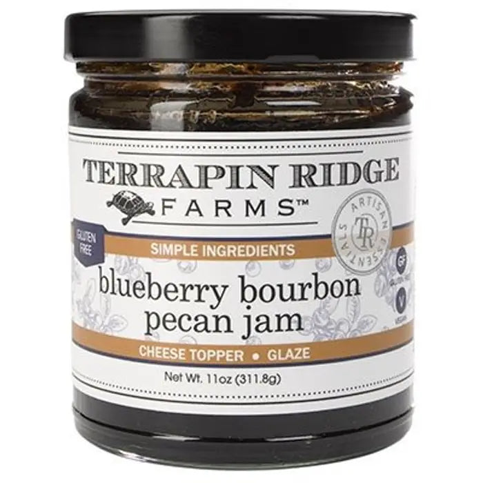 Blueberry Bourbon Pecan Jam